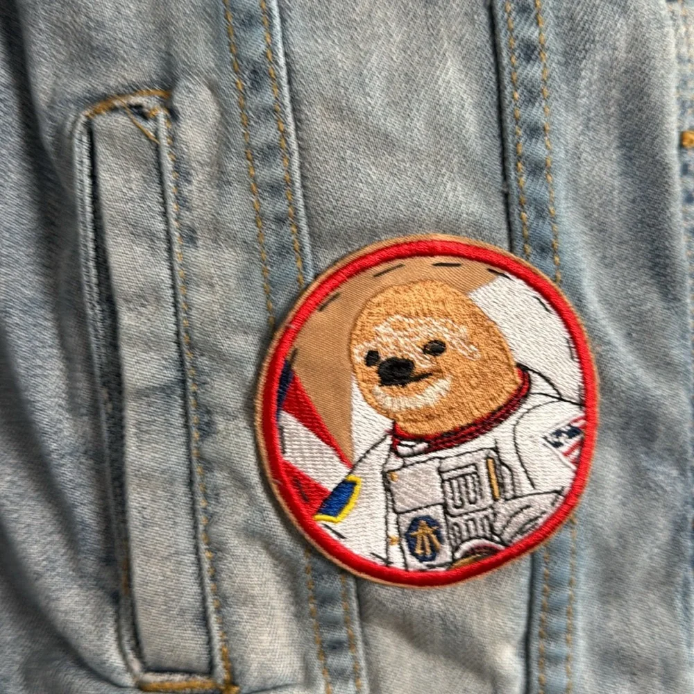 Denim patch jacket - Picture 10 of 16